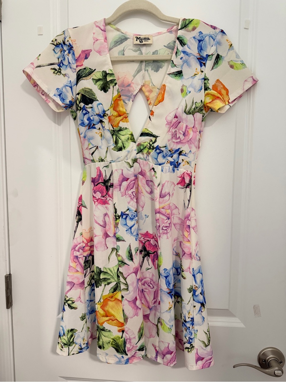 Show Me Your Mumu Ibiza Dress - Bright Floral Burst